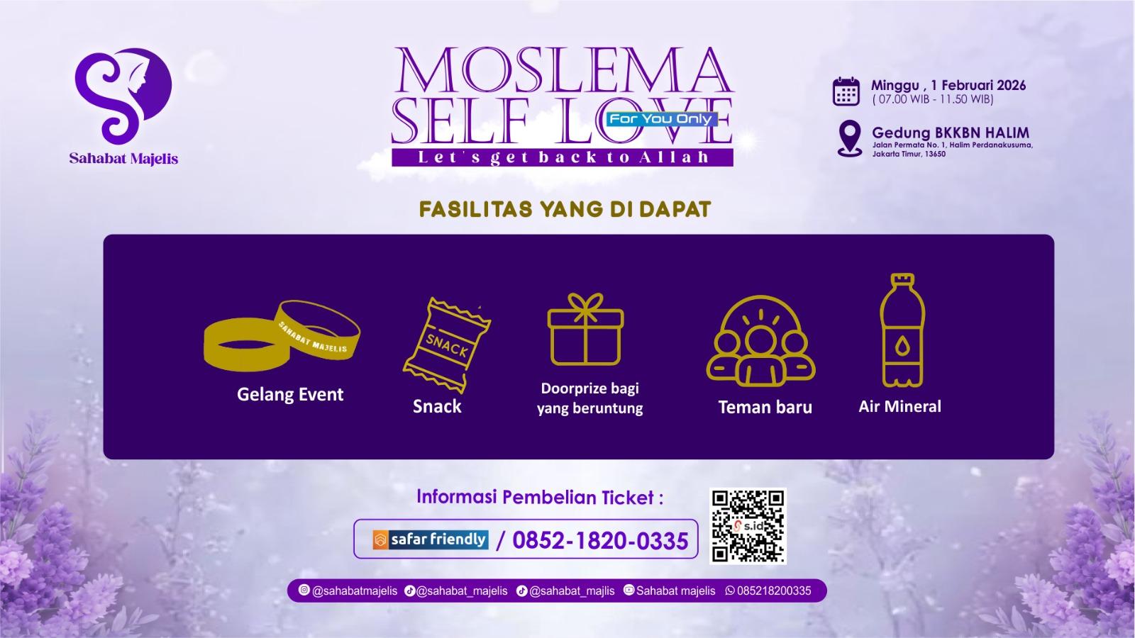 MOSLEMA SELF LOVE (FOR YOU ONLY) Let's Get Back to Allah