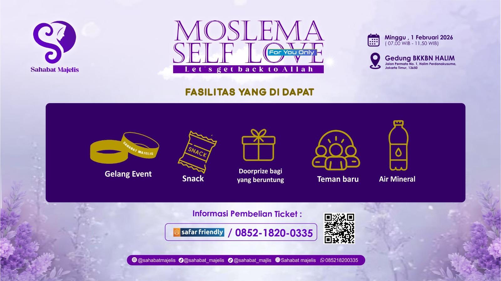 MOSLEMA SELF LOVE (FOR YOU ONLY) Lets Get Back to Allah