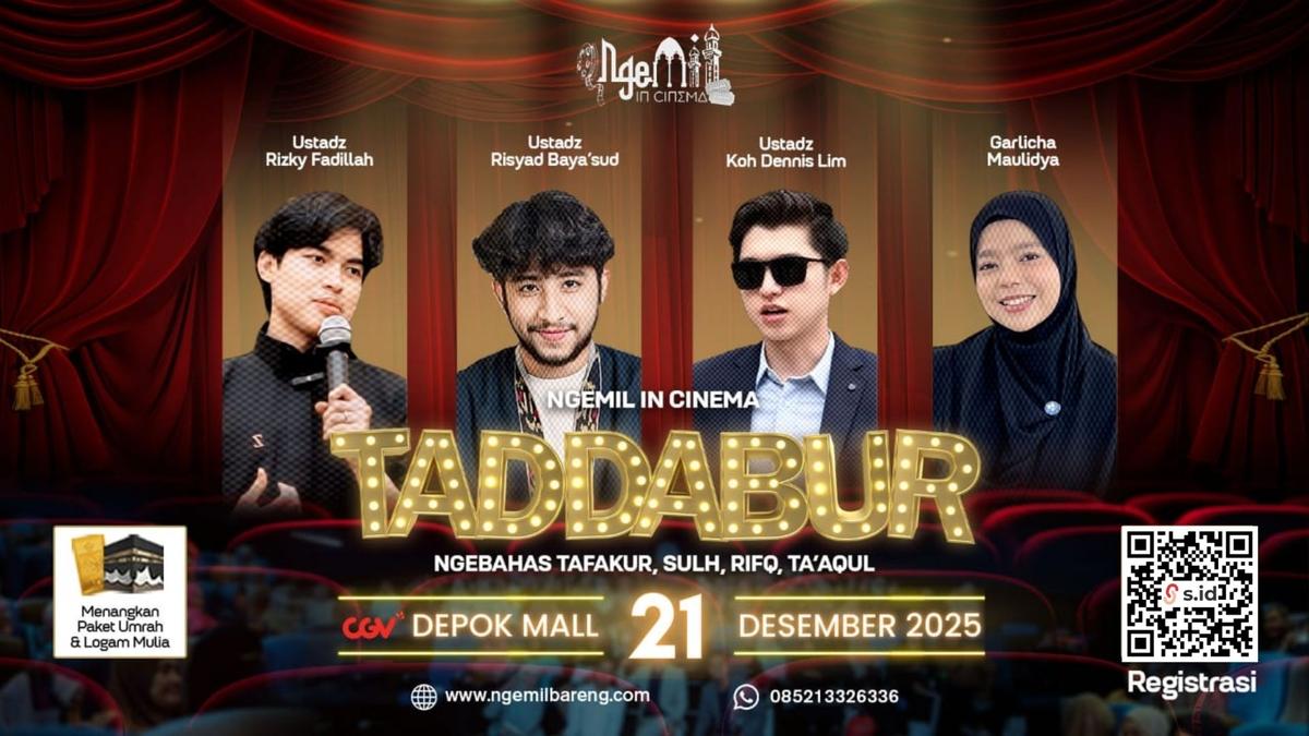 NGEMIL (Ngebahas Secara Islami) 21 Desember 2025 - CGV D'Mall, Depok